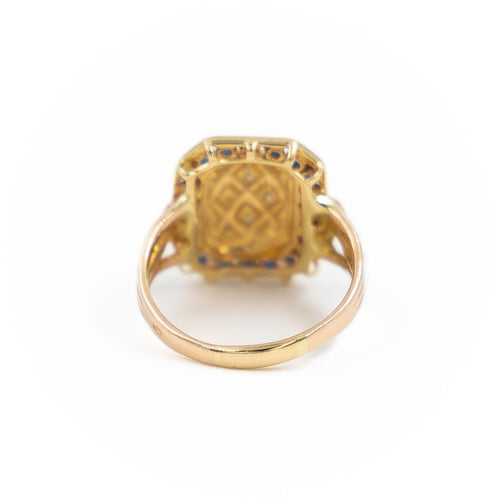 Bague 50 Bague Chevalière Or jaune Diamant 58 Facettes 1649330CN