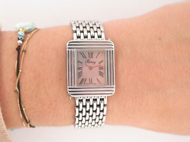 Montre montre POIRAY ma premiere 26 mm quartz en acier + 5 bracelets 58 Facettes 258042