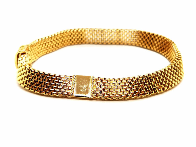 Bracelet Bracelet Maille Vénitienne Or jaune 58 Facettes 1468596CN