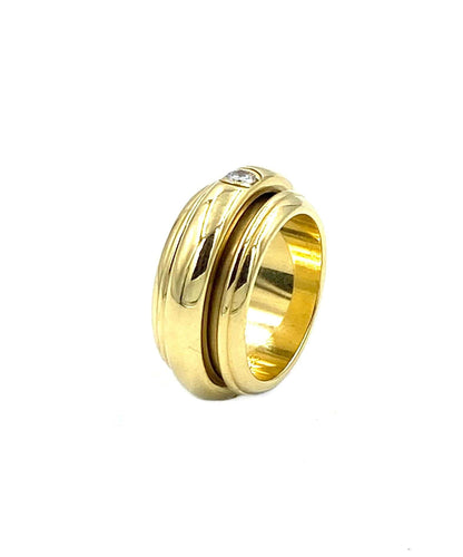 Bague Piaget. Bague or jaune 18K et diamant 58 Facettes