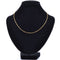 Collier Chaine en or jaune maille forçat limée 58 Facettes 13-173