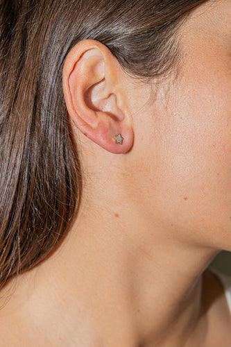 Boucles d'oreilles Boucles d'oreilles Puces Or jaune Diamant 58 Facettes 2677098CN