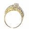 Bague 57 Bague de fiançailles en diamant 58 Facettes 22321-0022