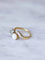 Bague toi et moi ancienne aigue-marine, perle, diamants 58 Facettes