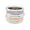 Bague 52 Bague Pomellato, "Tubolare", deux ors et diamants. 58 Facettes 33525