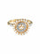 Bague 52 Bague Ronde Perles Diamants 58 Facettes