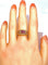 Bague 54 Bague Or jaune Rubis Diamants 58 Facettes AB227