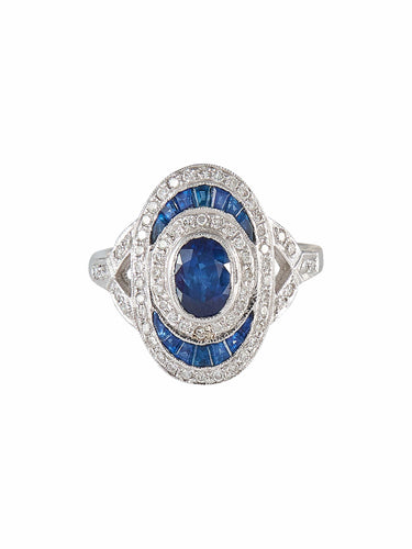 Bague Bague Saphirs et Diamants 58 Facettes ESORMI61