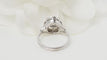 Bague 55.5 Bague Or blanc Diamants 58 Facettes 32463