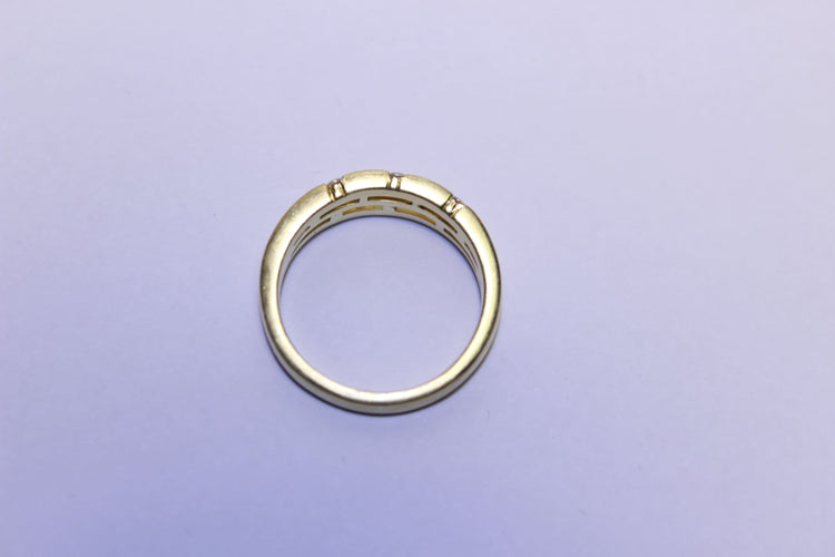 Bague 54 Bague Or jaune Diamants 58 Facettes