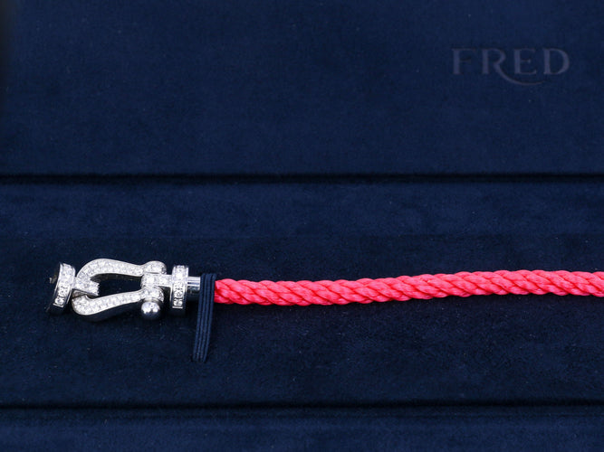 Bracelet FRED - Bracelet Force 10 en or blanc, diamants 58 Facettes 639