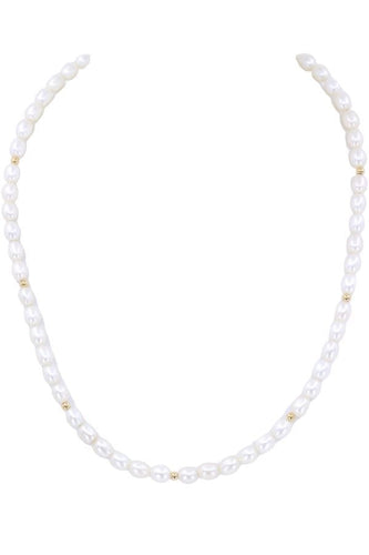 Collier Collier Perles de rivière 58 Facettes 074021