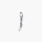 Pendentif Pendentif "feuilles" or blanc et diamants 58 Facettes P21L4