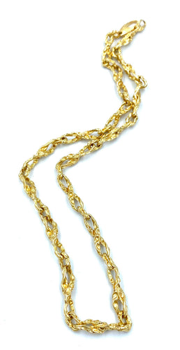 Collier GILBERT ALBERT. Collier or jaune 18K 58 Facettes