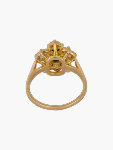 Bague Bague Marguerite saphir et diamants 58 Facettes