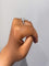 Bague Bague Or Blanc baguettes de diamants 58 Facettes
