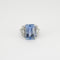 Bague BAGUE AIGUE - MARINE ART DÉCO 58 Facettes