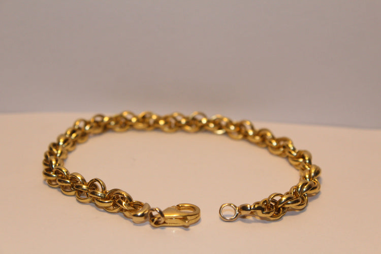 Bracelet Bracelet Maillons Or jaune 58 Facettes 11313
