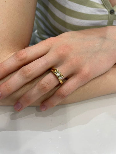 Bague BAGUE "NEIMA TRILOGIE" SIGNÉE GAREL 58 Facettes 051331