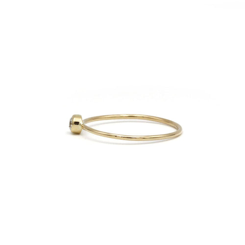 Bague 53 Bague - or jaune & diamant 58 Facettes 230039R