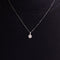 Pendentif Pendentif or blanc 18 carats diamants 58 Facettes