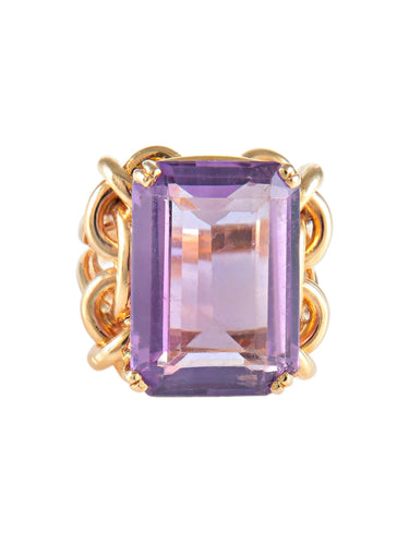 Bague 50 Bague Améthyste 58 Facettes