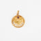 Pendentif Médaille Art Nouveau, Février 58 Facettes