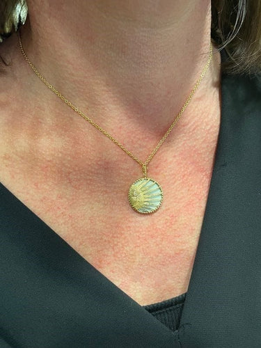 Collier DIOR - COLLIER "ROSE CÉLESTE" OR JAUNE 58 Facettes 081431