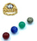 Bague GILBERT ALBERT. Bague or jaune et billes interchangeables 58 Facettes