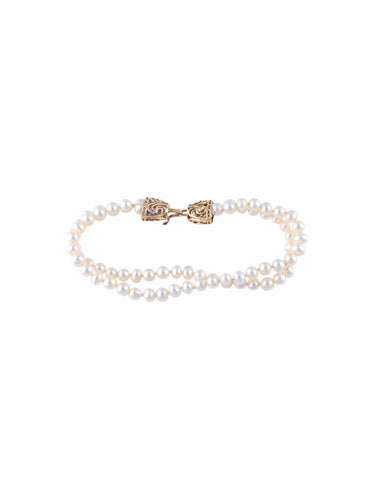 Bracelet Bracelet Perles 2 Rangs 58 Facettes