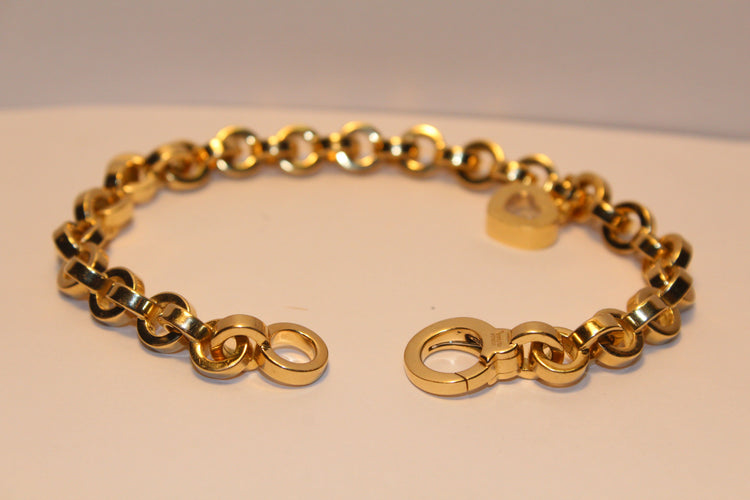 Bracelet Bracelet CHOPARD Happy Diamonds Or jaune Diamant 58 Facettes 11625