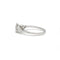 Bague Solitaire en or blanc, diamant 58 Facettes 220313R