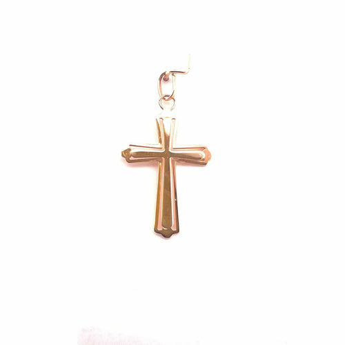 Pendentif Pendentif croix ajourée or jaune 58 Facettes