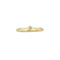 Bague 53 Solitaire Or jaune & Diamant 0.10ct 58 Facettes 220334R