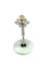 Boucles d'oreilles Boucles d’oreilles art déco en platine, diamants et jade vert 58 Facettes