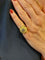 Bague 46 BAGUE BOULE SAPHIRS ET DIAMANT 58 Facettes 068541
