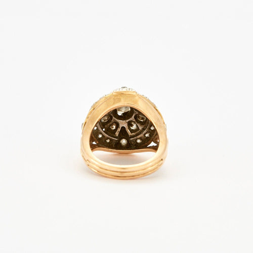 Bague 50 Bague Rétro Diamants 58 Facettes 240001