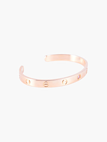 Bracelet Bracelet LOVE CARTIER or rose 58 Facettes