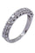 Bague 53 DEMI-ALLIANCE DIAMANTS 58 Facettes 072161
