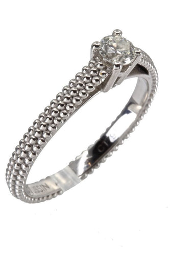 Bague SOLITAIRE "FAN DU PREMIER JOUR" MAUBOUSSIN 58 Facettes 038351