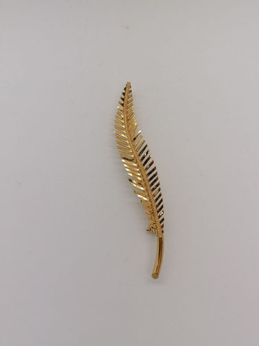 Broche Broche feuillage en or 58 Facettes