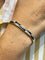 Bracelet Bracelet femme en or jaune diamants et saphirs 58 Facettes