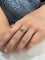 Bague 53 BAGUE MODERNE ÉMERAUDES 58 Facettes 052241