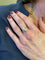 Bague 64 Bague toi et moi en or blanc, perles et diamants 58 Facettes 061741
