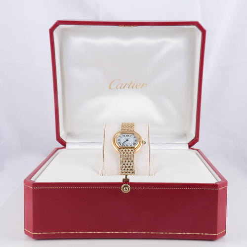 Montre CARTIER - Montre Ellipse en or jaune 58 Facettes