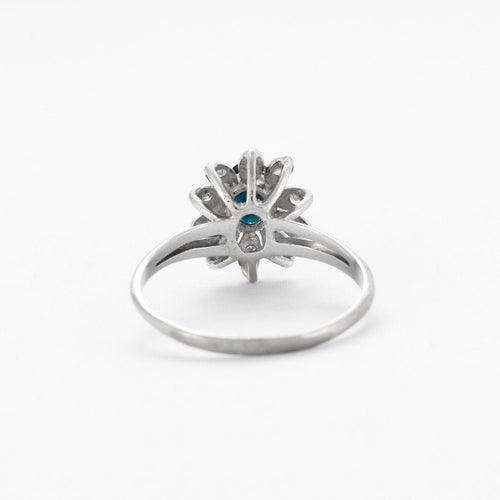 Bague 56 Bague Marguerite Saphir 58 Facettes