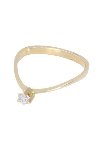 Bague 50 SOLITAIRE MODERNE DIAMANT 58 Facettes 066701