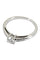 Bague SOLITAIRE "TU ES LE SEL DE MA VIE " MAUBOUSSIN 58 Facettes 044871