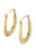 Boucles d'oreilles CRÉOLES MODERNES TORSADÉES 58 Facettes 050181