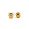Boutons de manchette Bouton de manchette vintage en or émail et diamants 58 Facettes